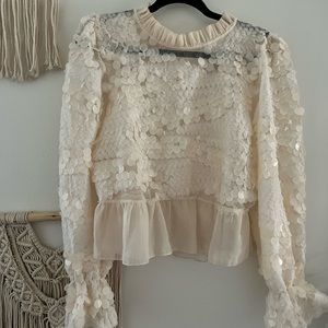 Sequin Zara Blouse